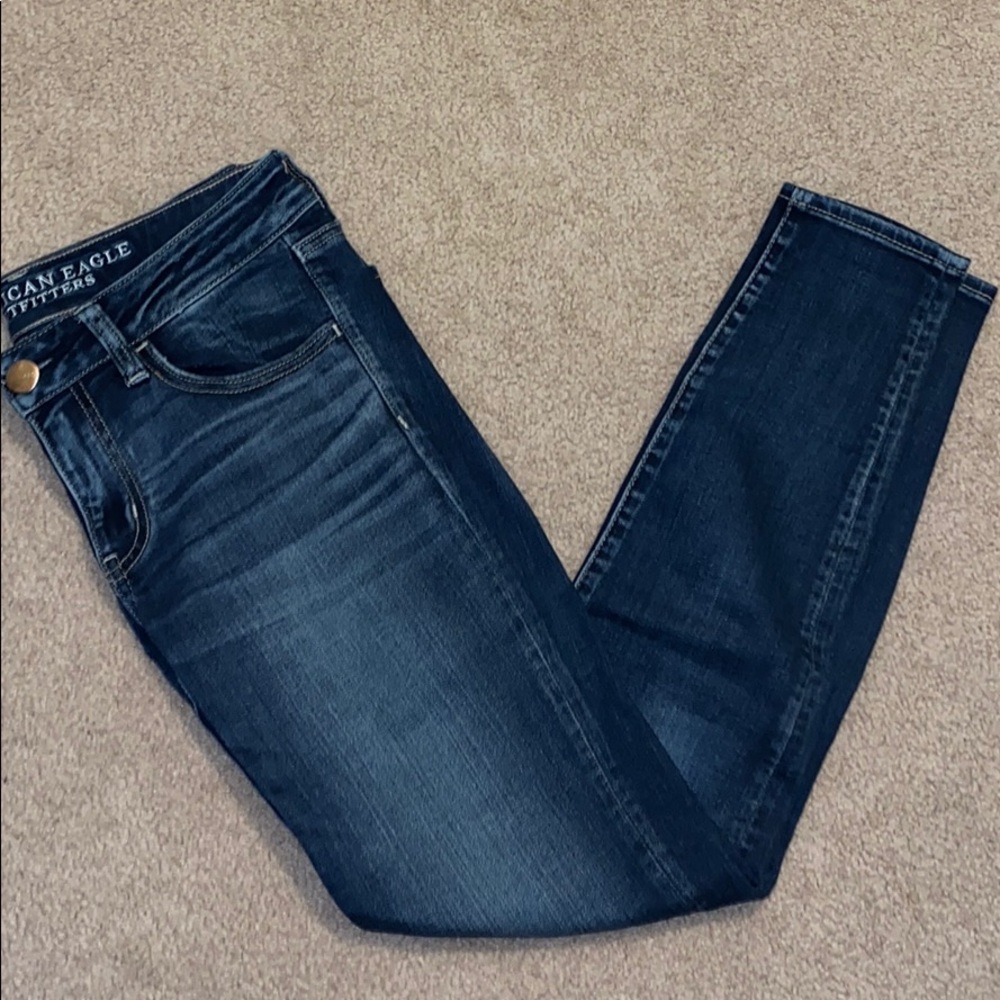 American Eagle Medium Wash Skinny Jean